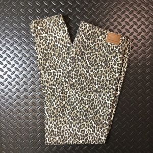 American Eagle Leopard Hi Rise Leggings Size 16